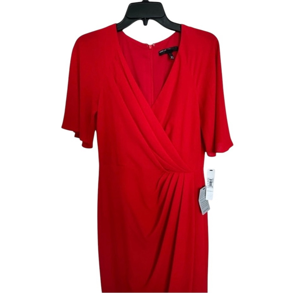 •NWT Maggy London Red Cocktail Dress Sz 8 - Picture 5 of 9